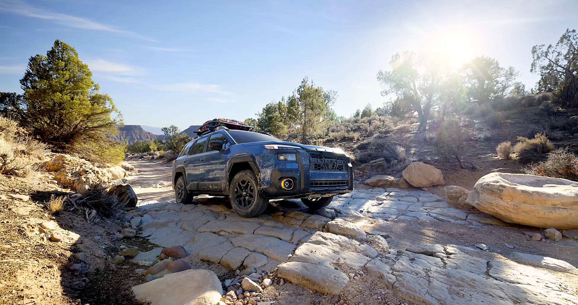 2026 Subaru Outback driving in mountainous area in Idaho Falls, ID