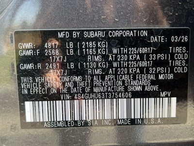 2026 Subaru CROSSTREK Wilderness