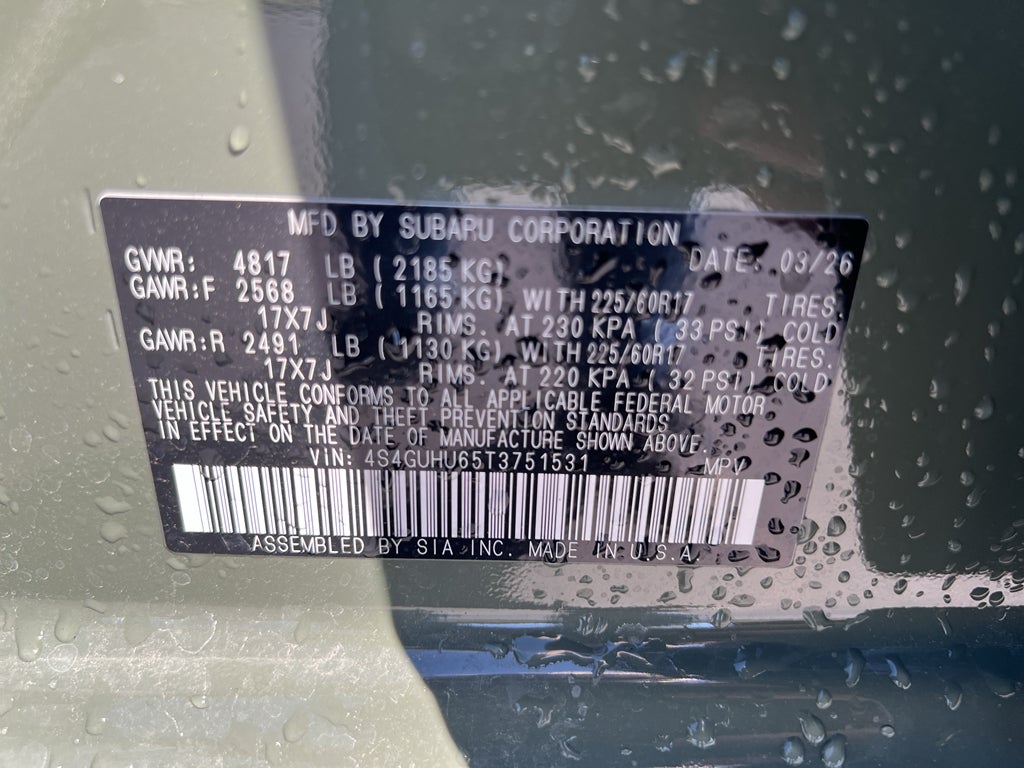 2026 Subaru CROSSTREK Wilderness