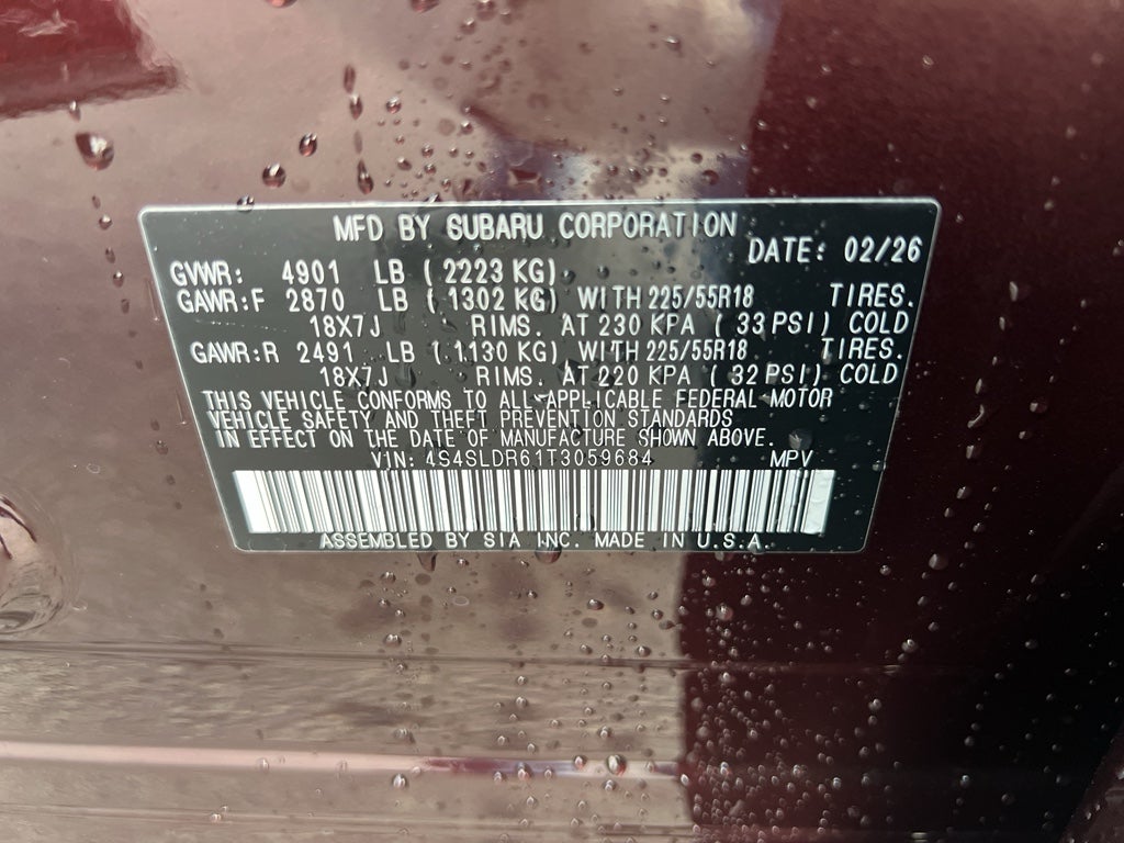 2026 Subaru FORESTER Limited