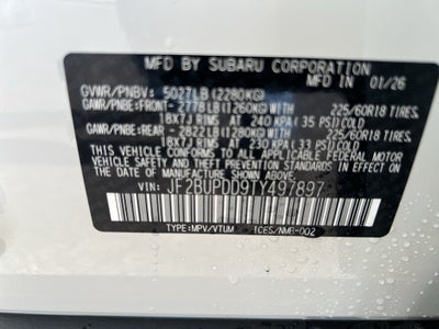 2026 Subaru OUTBACK Limited