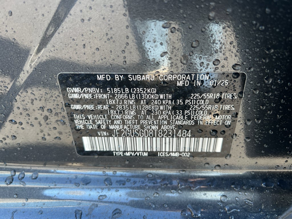 2026 Subaru CROSSTREK Sport Hybrid