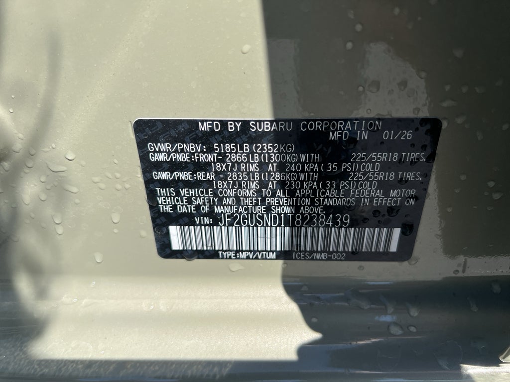 2026 Subaru CROSSTREK Limited Hybrid