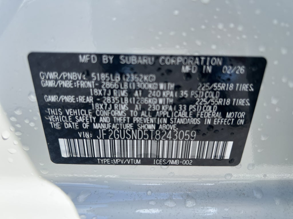 2026 Subaru CROSSTREK Limited Hybrid