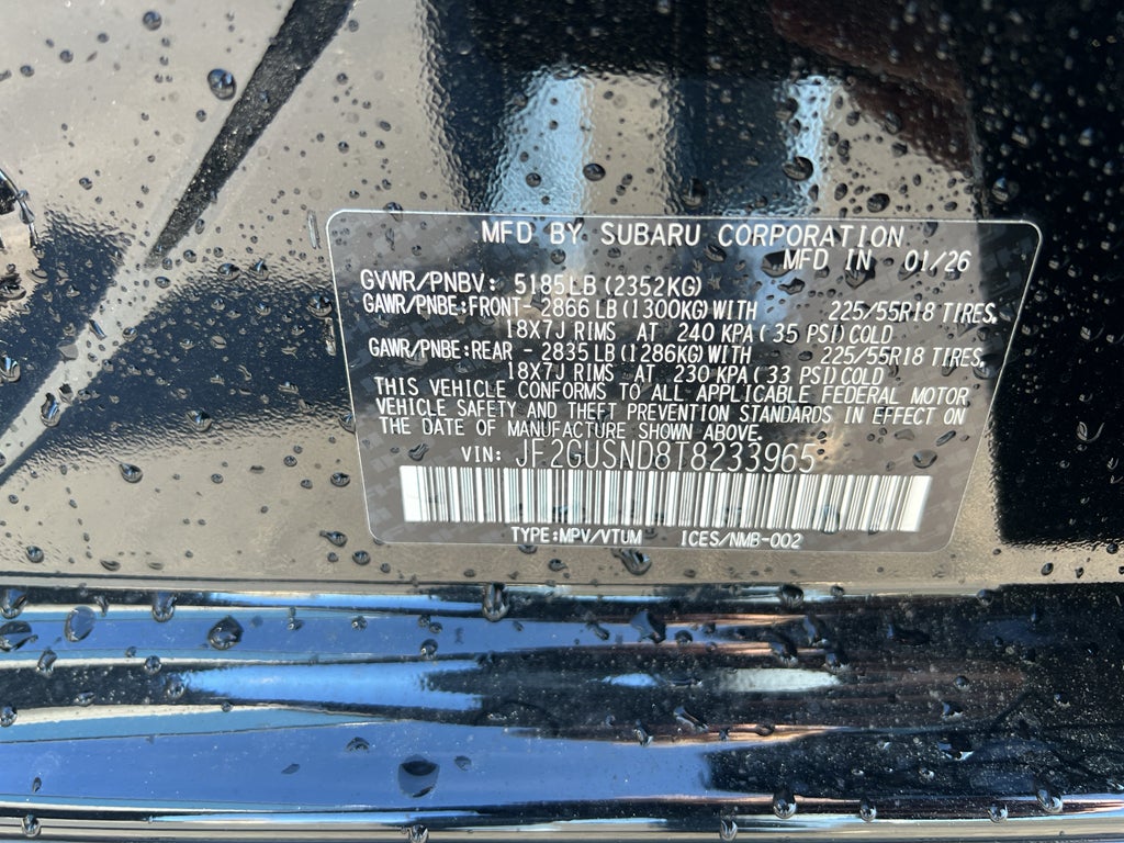 2026 Subaru CROSSTREK Limited Hybrid