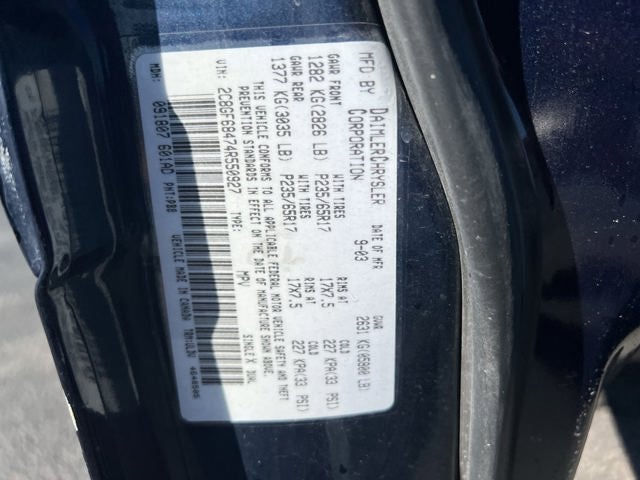 2004 Chrysler Pacifica Base