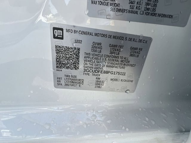 2023 Chevrolet Silverado LT Trail Boss