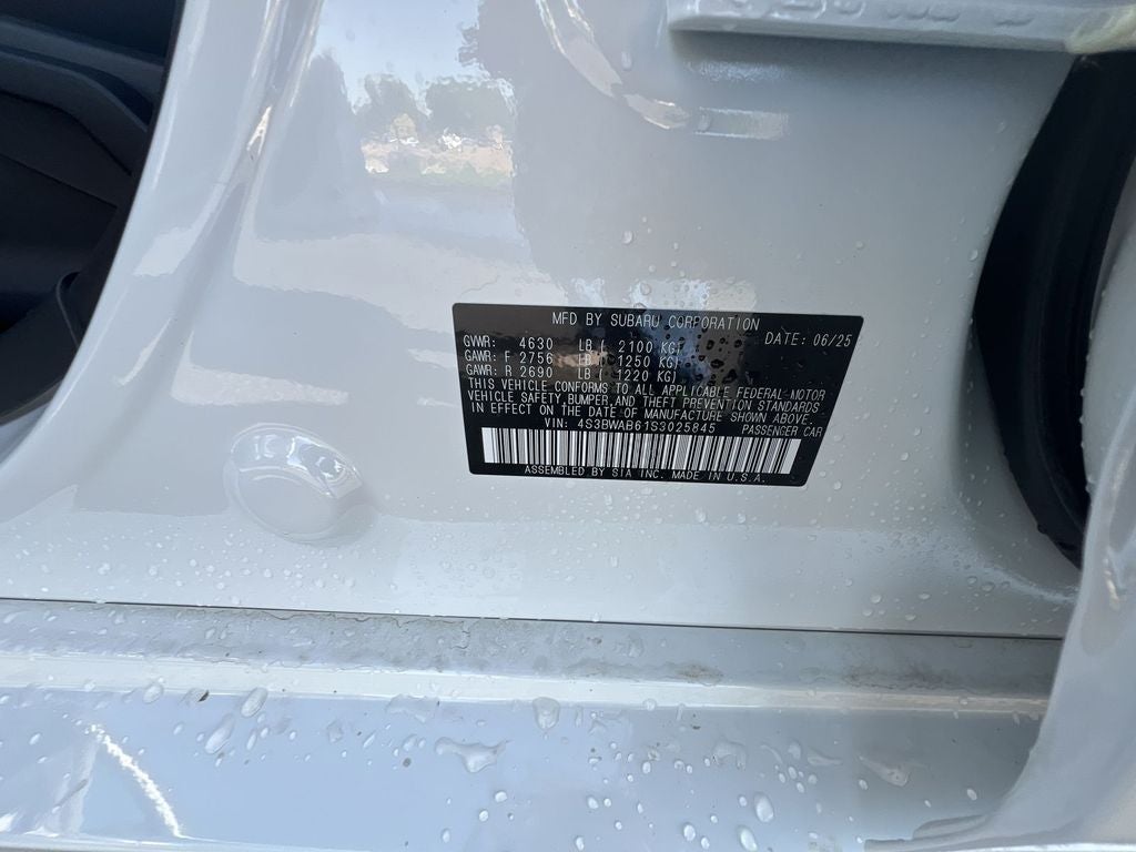 2025 Subaru Legacy Base