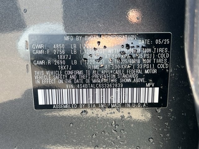 2025 Subaru Outback Onyx Edition