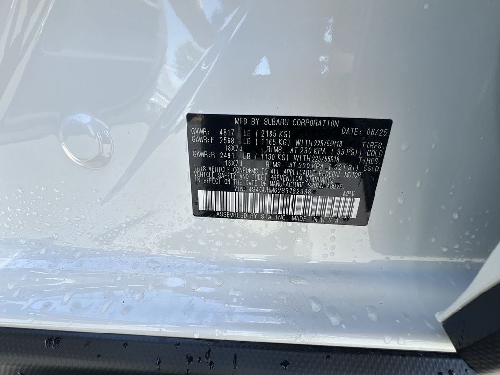 2025 Subaru Crosstrek Limited