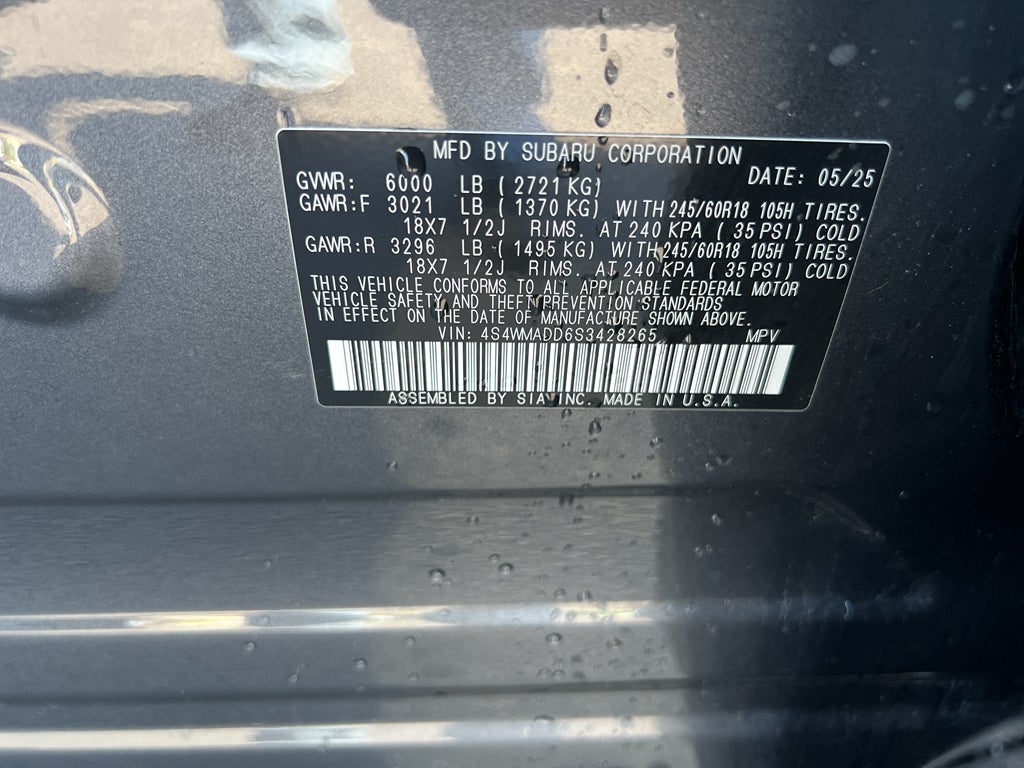 2025 Subaru Ascent Premium