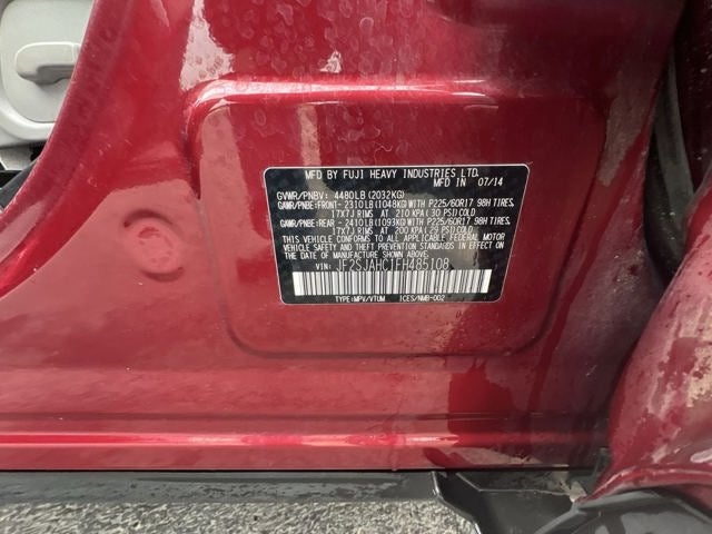 2015 Subaru Forester 2.5i Limited