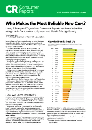 Who Makes the Most Reliable Cars | Wackerli Subaru in Idaho Falls ID
