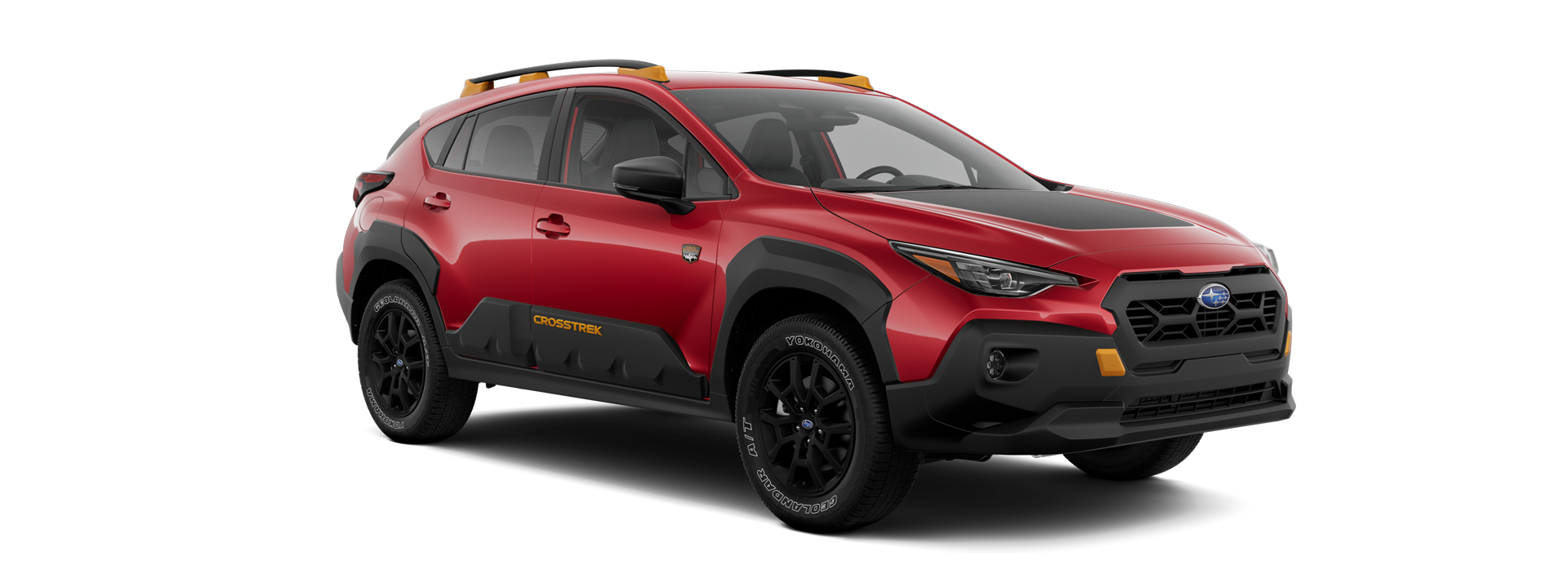 2025 Subaru Crosstrek Wilderness Shown in Lithium Red Pearl