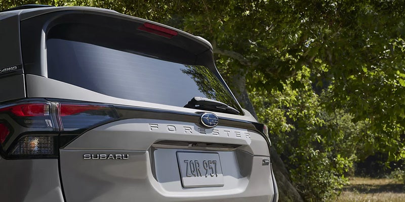 Back of a 2026 Subaru Forester