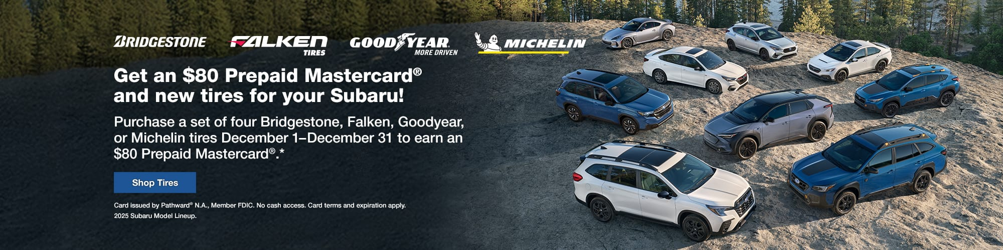 New Tires for Subaru at Wackerli Subaru in Idaho Falls ID