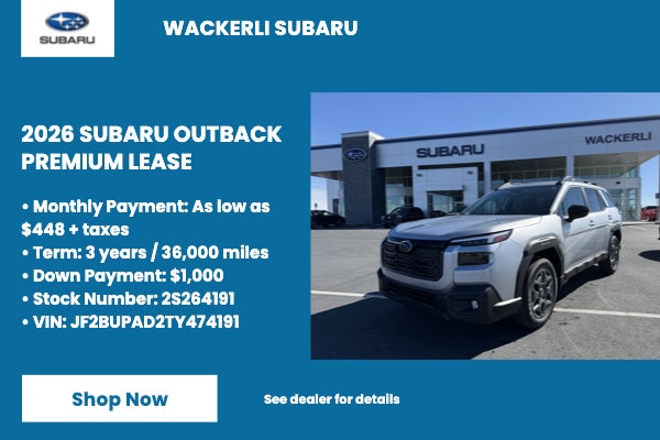 2026 Subaru Outback Premium Lease